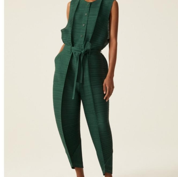 Issey Miyake Pants - ISSEY MIYAKE PLEATS PLEASE Jumpsuit